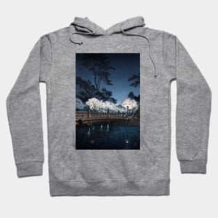 Benkei Bridge by Tsuchiya Koitsu Hoodie